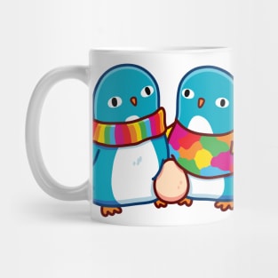 Two Awesome Penguin Dads Mug